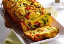 Fırında Sebzeli Omlet Tarifi