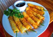 Hellim Peynirli Biber Kızartma Tarifi