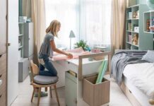 Çocuk Odası İçin Çalışma Masası