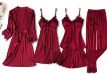 Kırmızı Gecelik Modelleri