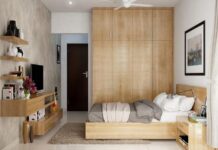 Küçük Yatak Odaları İçin Elbise Dolabı