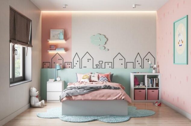 Modern Çocuk Odası Dekorasyonu - Bizmelekler.com