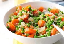 Naneli Havuçlu Bezelye Tarifi