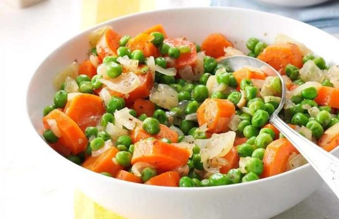 Naneli Havuçlu Bezelye Tarifi