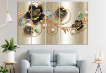 Salon İçin Duvar Dekorasyonu