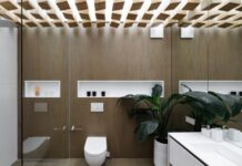 Tuvaletiniz İçin Tavan Dekorasyonu