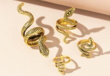 Yılan Motifli Yüzük Modelleri